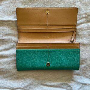Teal Kate Spade Wallet